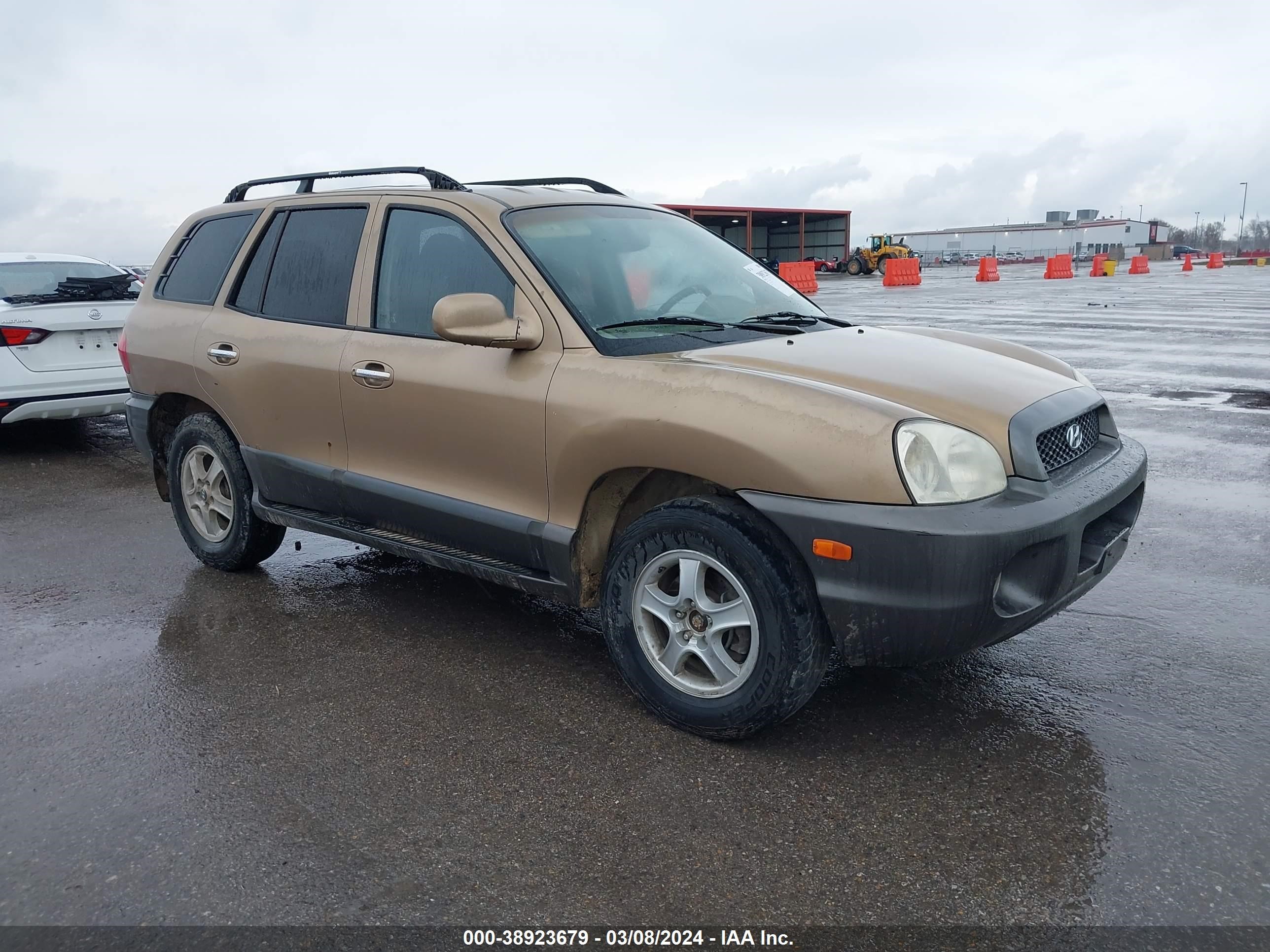 HYUNDAI SANTA FE 2004 km8sc73ex4u674540