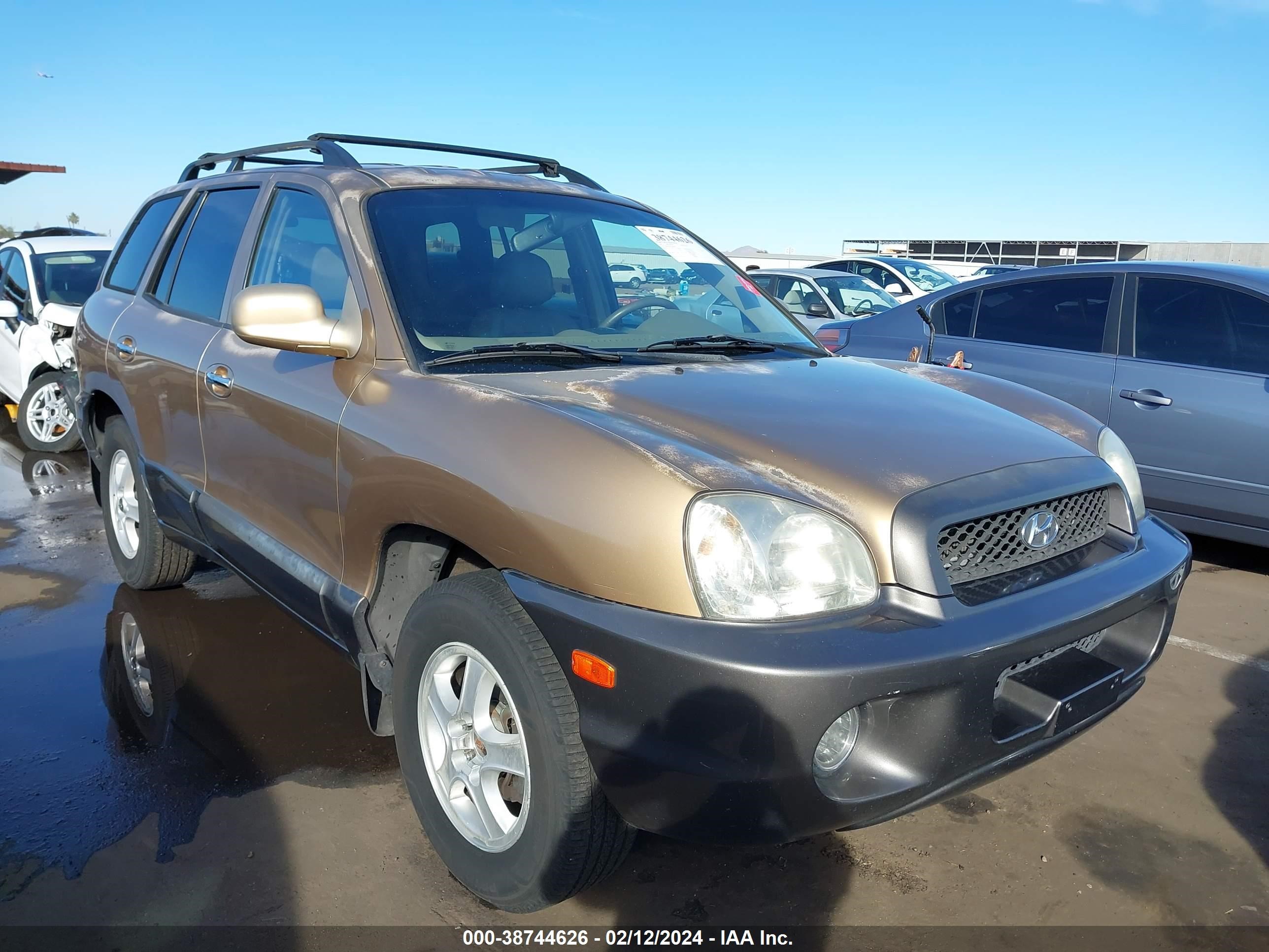 HYUNDAI SANTA FE 2001 km8sc83d01u055390