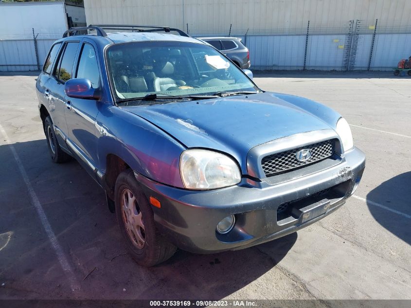 HYUNDAI SANTA FE 2001 km8sc83d01u079589