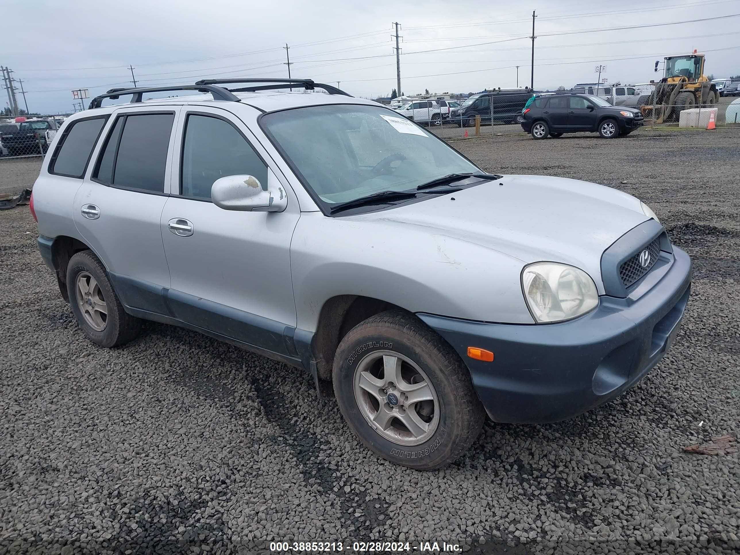 HYUNDAI SANTA FE 2001 km8sc83d01u130539