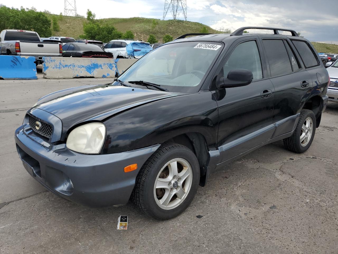 HYUNDAI SANTA FE 2001 km8sc83d11u131828