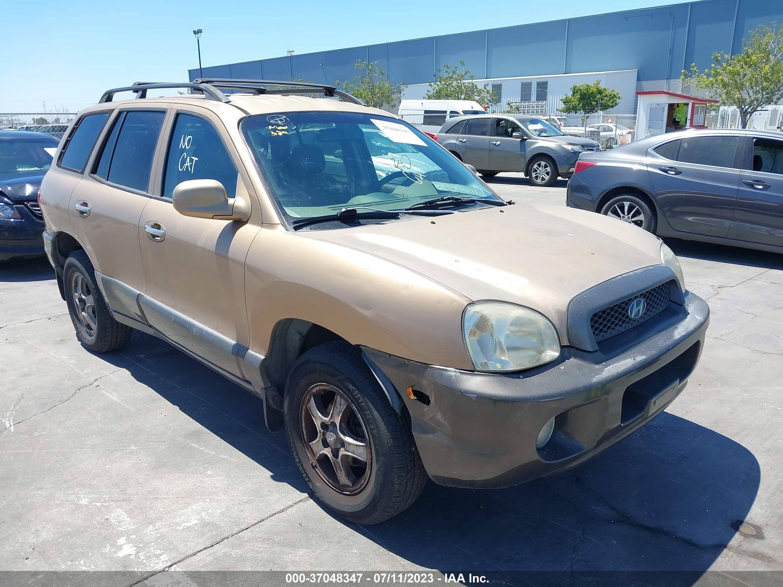 HYUNDAI SANTA FE 2001 km8sc83d51u133193