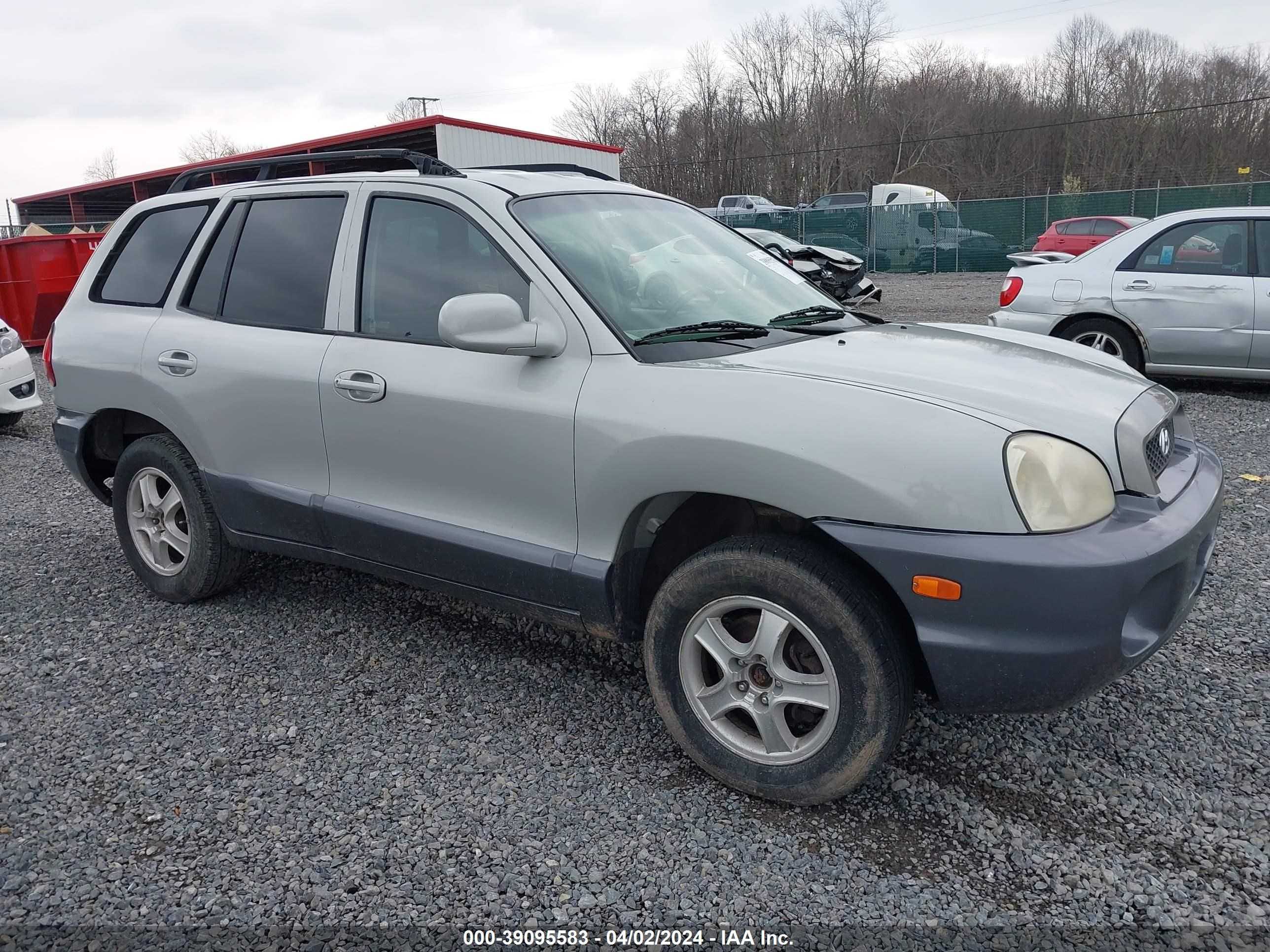 HYUNDAI SANTA FE 2001 km8sc83d71u010513