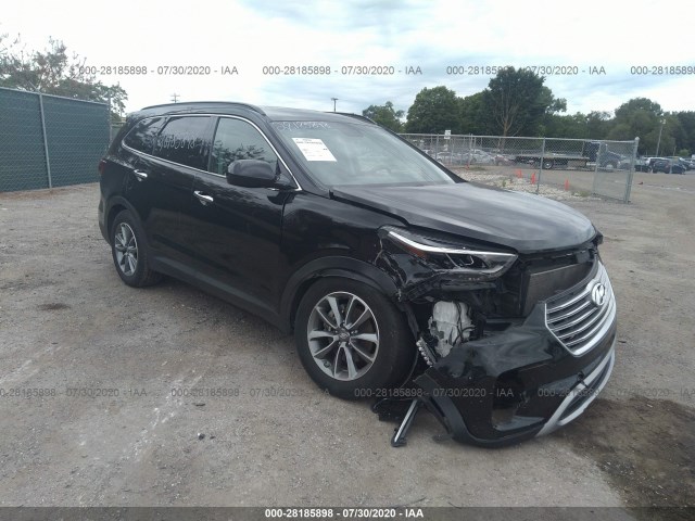 HYUNDAI SANTA FE 2017 km8sm4hf0hu169223