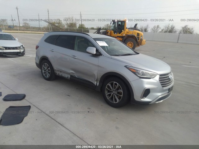 HYUNDAI SANTA FE 2017 km8sm4hf0hu177175