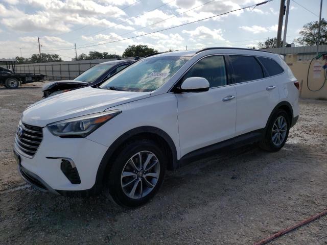 HYUNDAI SANTA FE 2017 km8sm4hf0hu180531