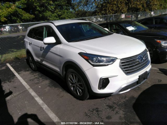 HYUNDAI SANTA FE 2017 km8sm4hf0hu180612