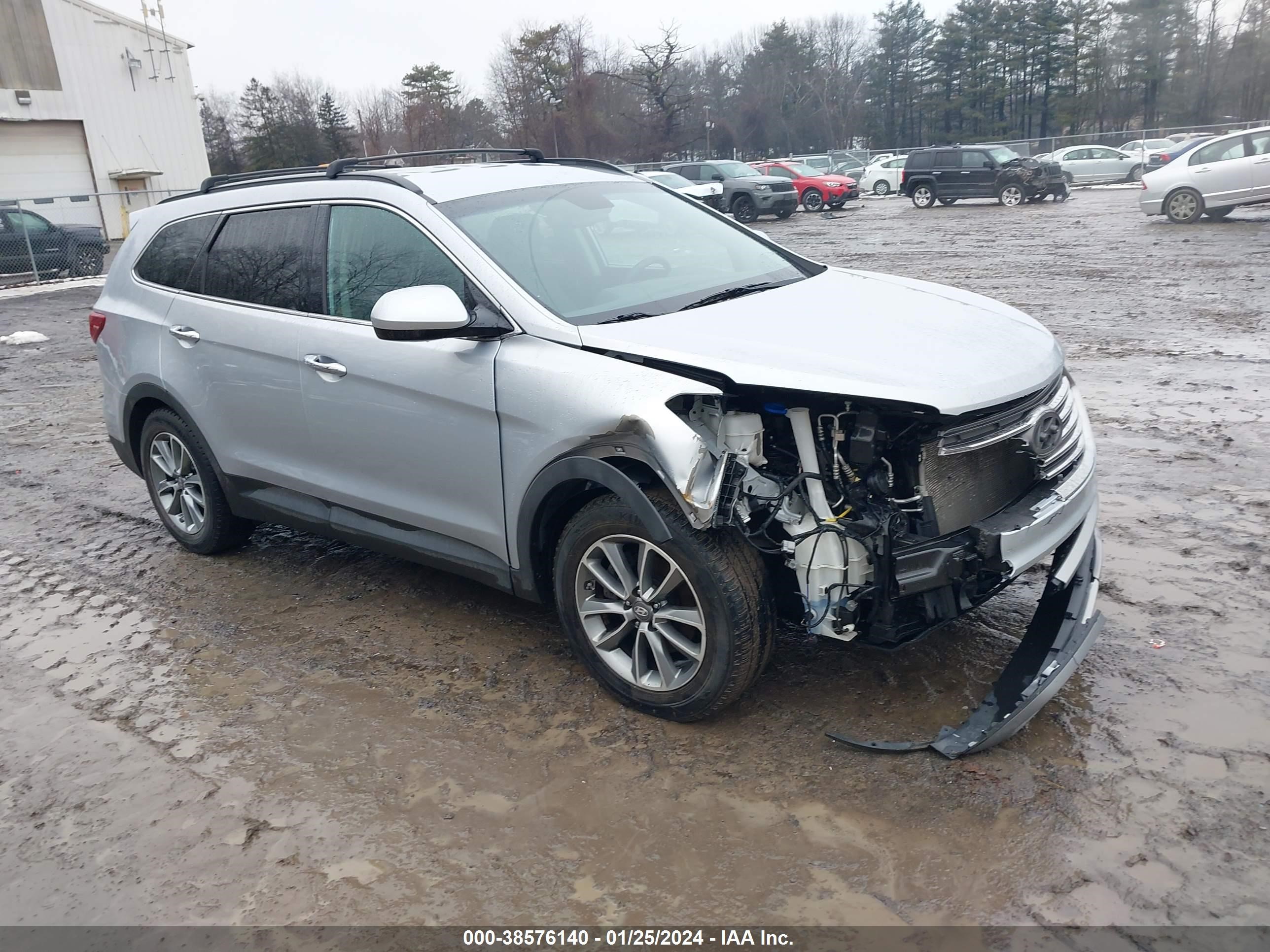 HYUNDAI SANTA FE 2017 km8sm4hf0hu236757