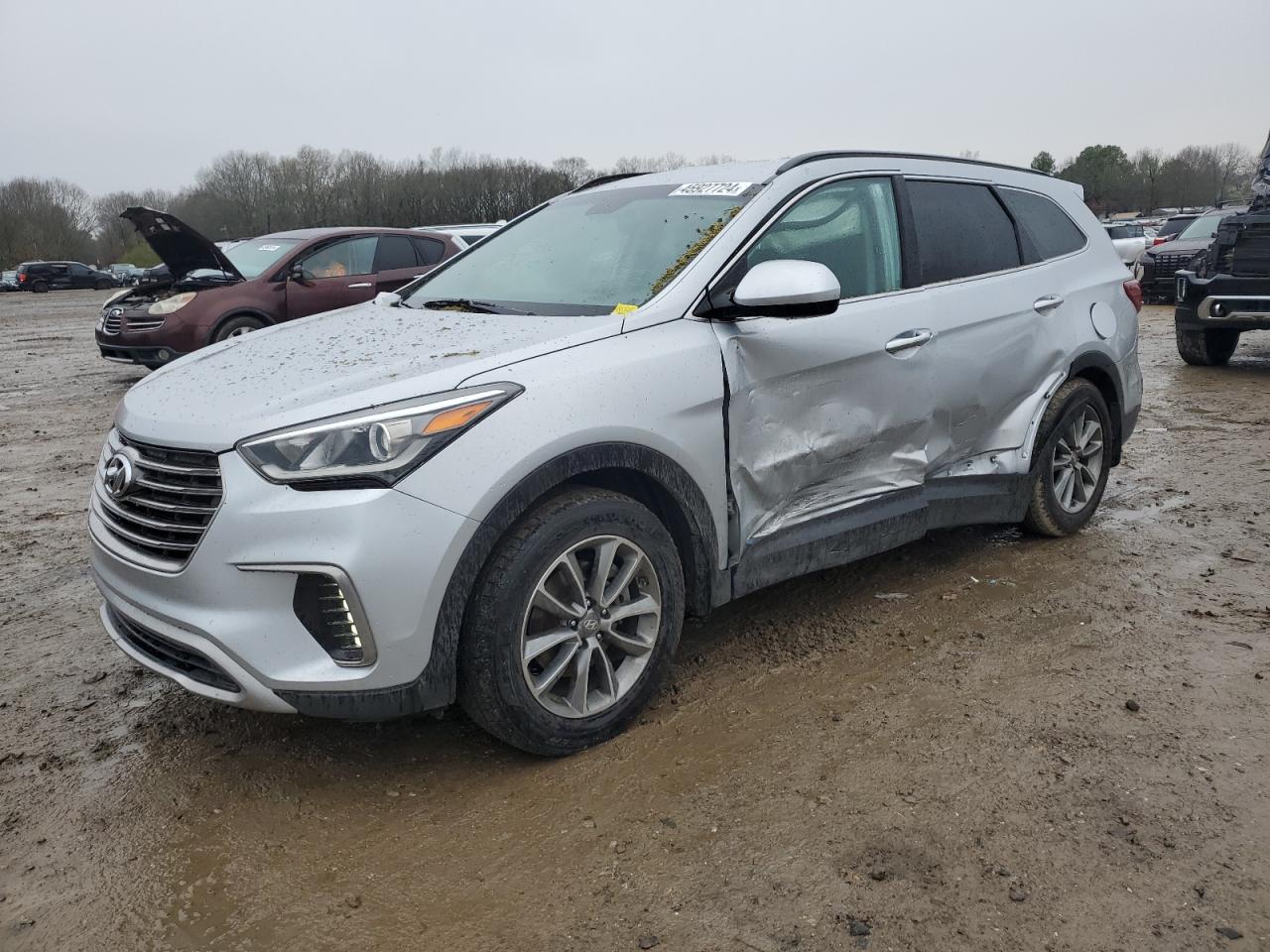 HYUNDAI SANTA FE 2018 km8sm4hf0ju260756