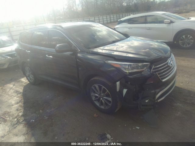 HYUNDAI SANTA FE 2018 km8sm4hf0ju270557