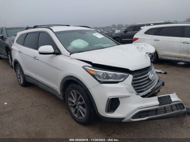 HYUNDAI SANTA FE 2018 km8sm4hf0ju270820