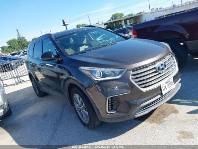 HYUNDAI SANTA FE 2017 km8sm4hf1hu177203