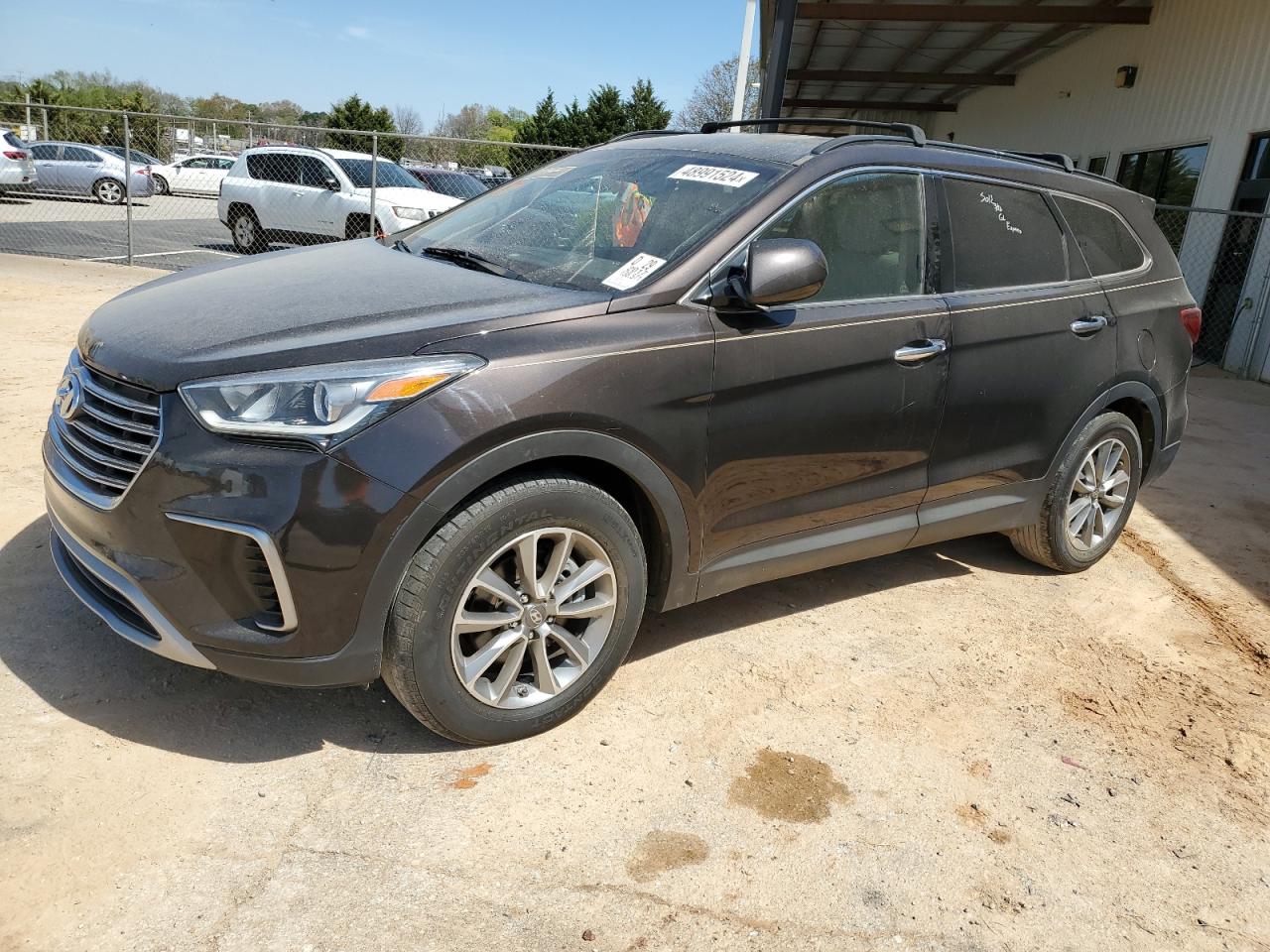 HYUNDAI SANTA FE 2017 km8sm4hf1hu221720