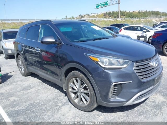 HYUNDAI SANTA FE 2018 km8sm4hf1ju271524