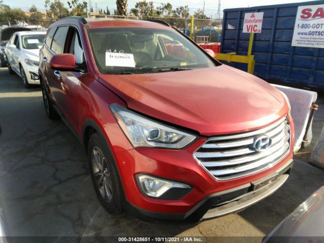 HYUNDAI SANTA FE 2014 km8sm4hf2eu043067