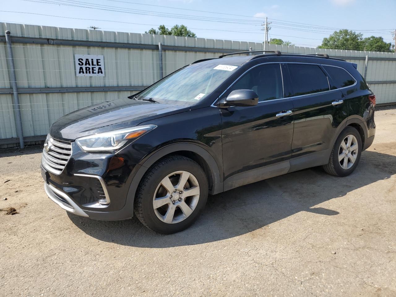 HYUNDAI SANTA FE 2017 km8sm4hf2hu166176