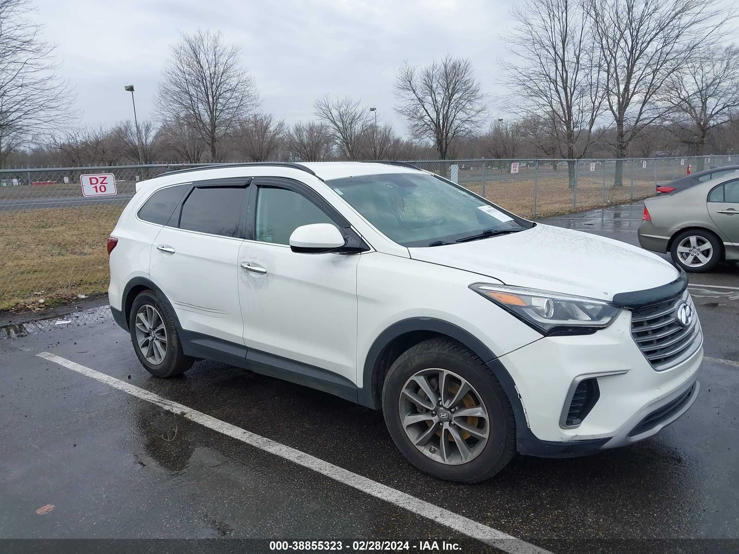 HYUNDAI SANTA FE 2017 km8sm4hf2hu169725