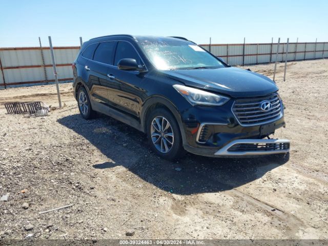 HYUNDAI SANTA FE 2017 km8sm4hf2hu175346