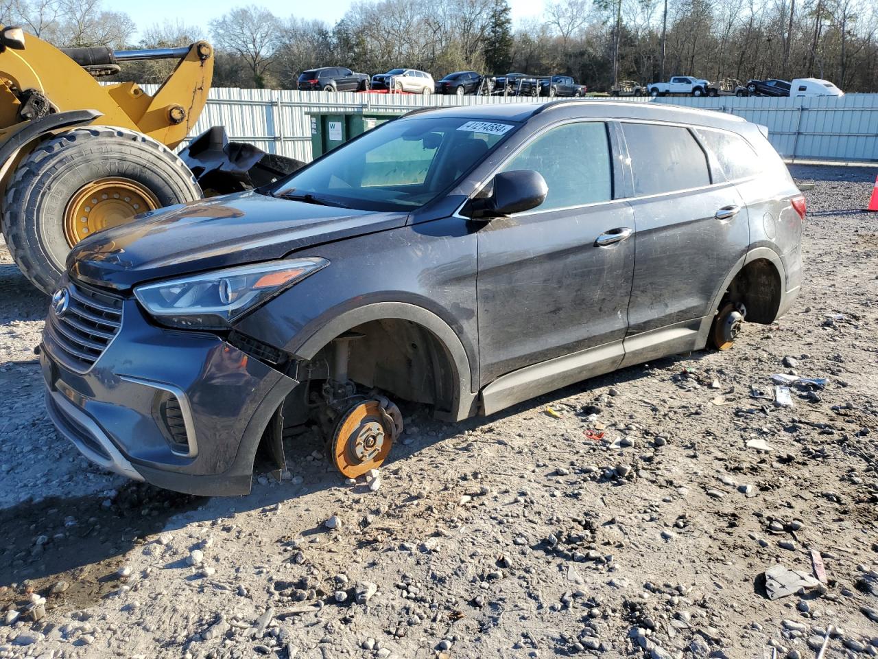 HYUNDAI SANTA FE 2017 km8sm4hf2hu207860