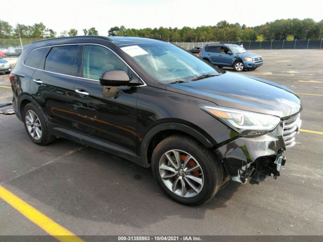 HYUNDAI SANTA FE 2017 km8sm4hf2hu216560