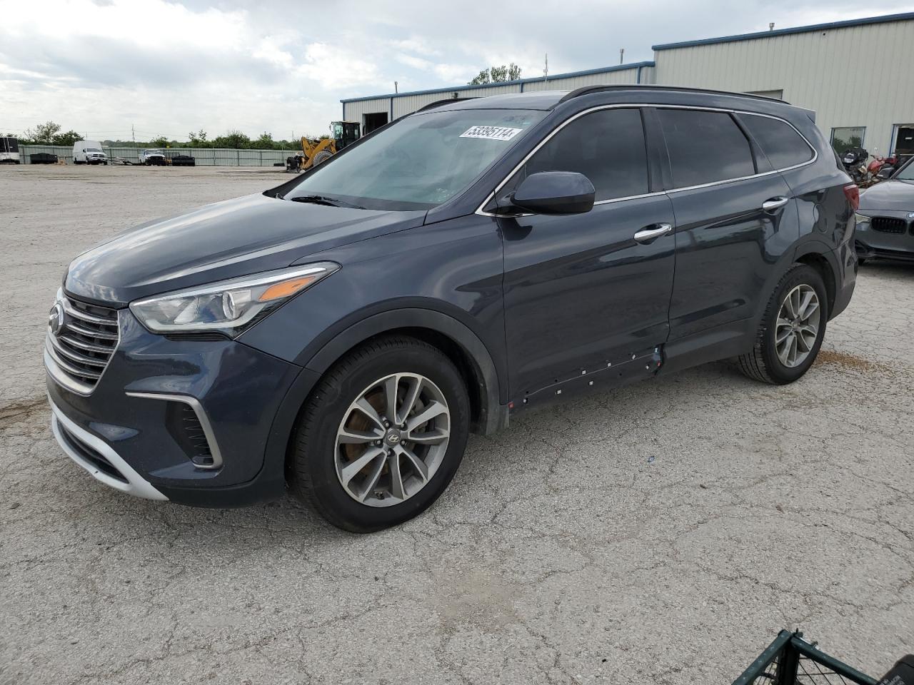 HYUNDAI SANTA FE 2017 km8sm4hf2hu223587