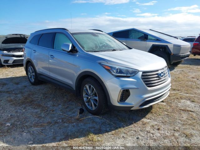 HYUNDAI SANTA FE 2017 km8sm4hf2hu244892