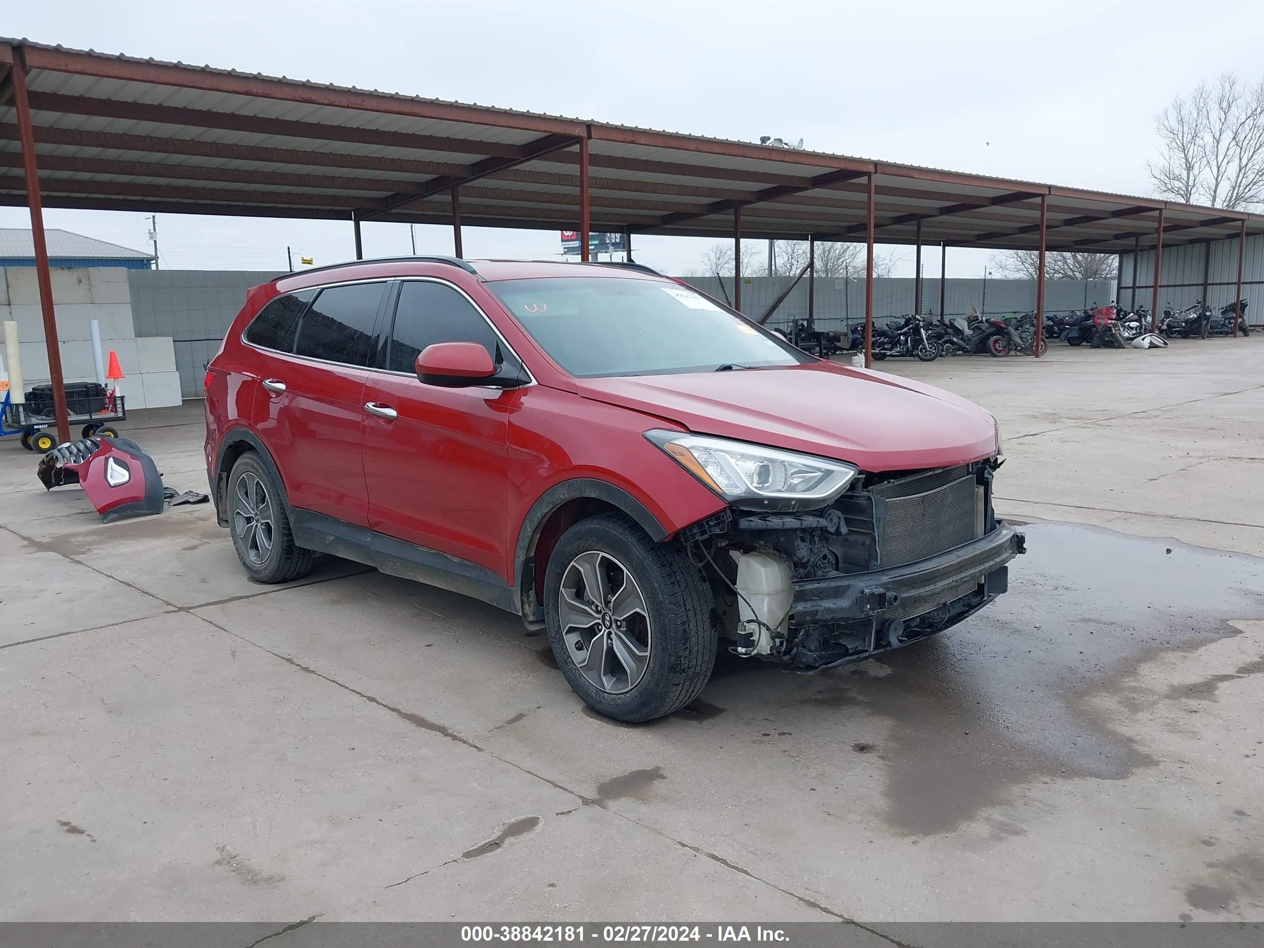 HYUNDAI SANTA FE 2014 km8sm4hf3eu035558