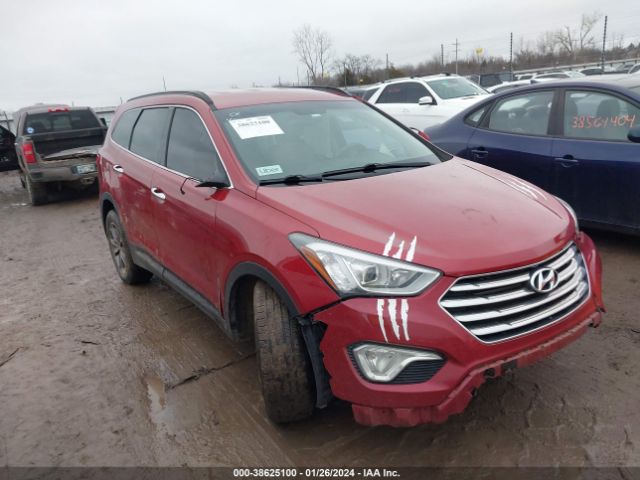 HYUNDAI SANTA FE 2016 km8sm4hf3gu158814