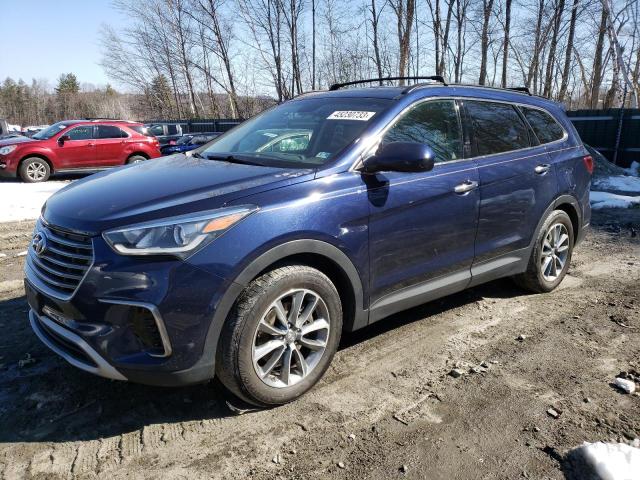 HYUNDAI SANTA FE 2017 km8sm4hf3hu189434