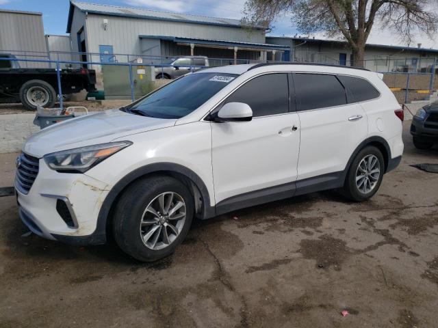 HYUNDAI SANTA FE 2017 km8sm4hf3hu195573