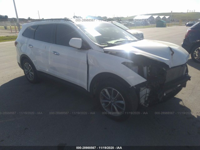 HYUNDAI SANTA FE 2017 km8sm4hf3hu217300