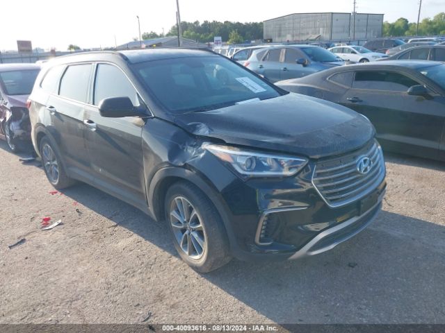 HYUNDAI SANTA FE 2017 km8sm4hf3hu235005