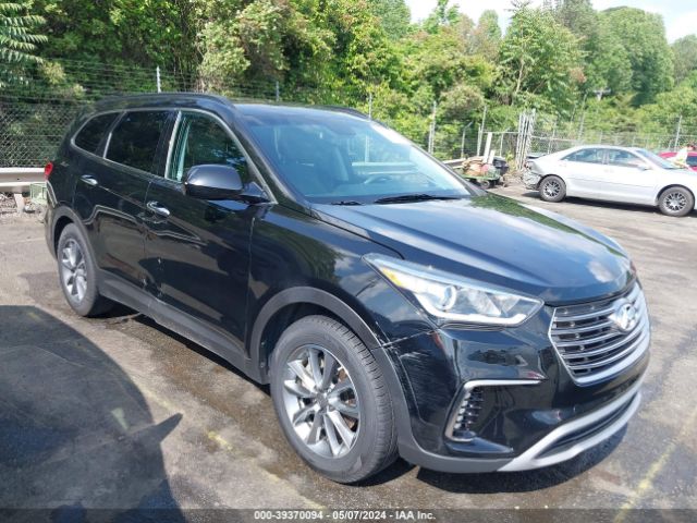 HYUNDAI SANTA FE 2017 km8sm4hf3hu238647