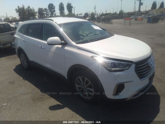 HYUNDAI SANTA FE 2017 km8sm4hf3hu245629