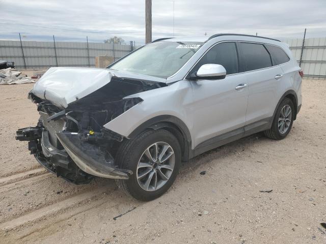 HYUNDAI SANTA FE 2018 km8sm4hf3ju264073