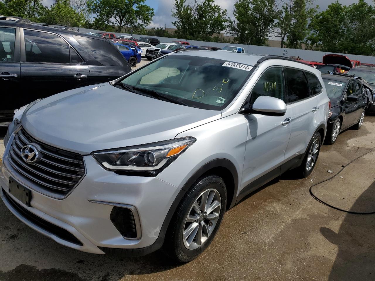 HYUNDAI SANTA FE 2018 km8sm4hf3ju268723