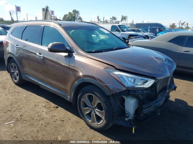 HYUNDAI SANTA FE 2014 km8sm4hf4eu056726