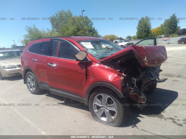 HYUNDAI SANTA FE 2015 km8sm4hf4fu128705