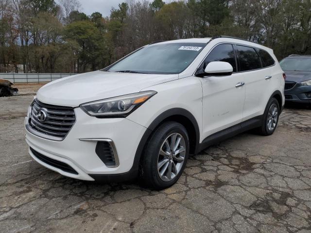 HYUNDAI SANTA FE 2017 km8sm4hf4hu182900