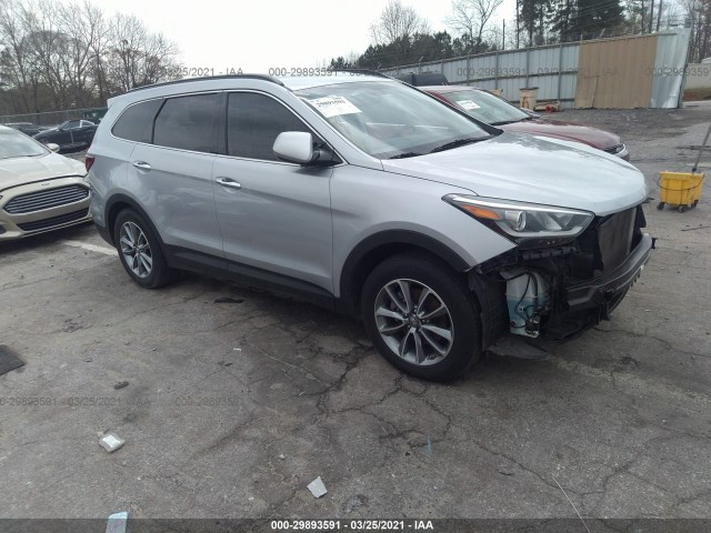 HYUNDAI SANTA FE 2017 km8sm4hf4hu197400