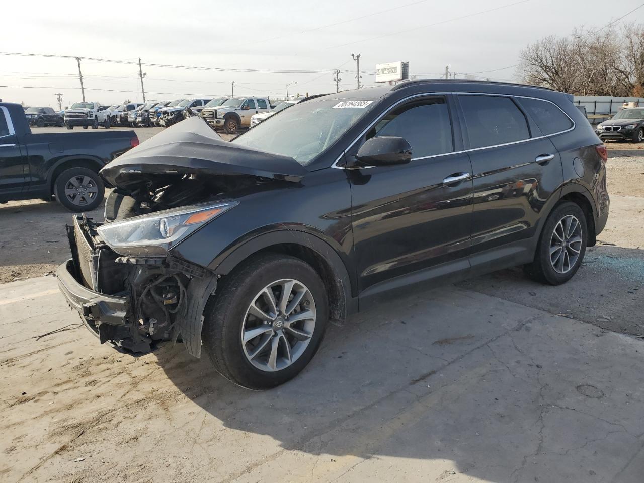 HYUNDAI SANTA FE 2017 km8sm4hf4hu236048