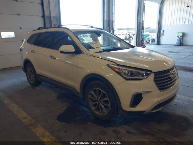 HYUNDAI SANTA FE 2018 km8sm4hf4ju271968