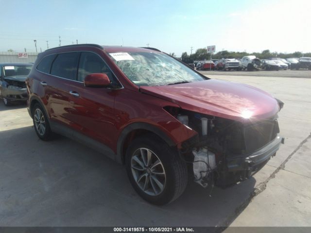 HYUNDAI SANTA FE 2018 km8sm4hf4ju293484