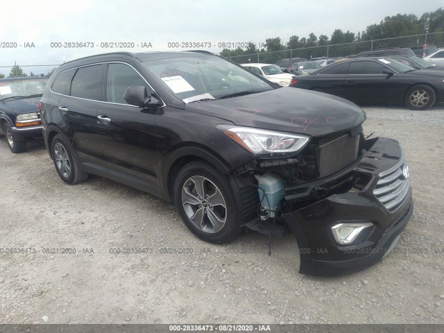 HYUNDAI SANTA FE 2016 km8sm4hf5gu154716