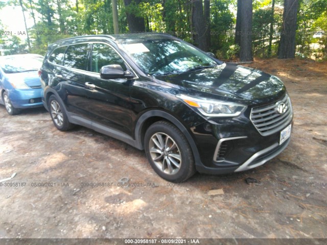 HYUNDAI SANTA FE 2017 km8sm4hf5hu168021