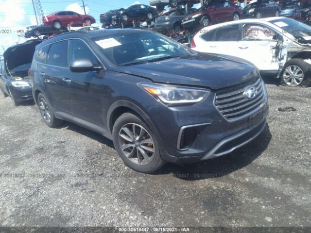 HYUNDAI SANTA FE 2017 km8sm4hf5hu169198