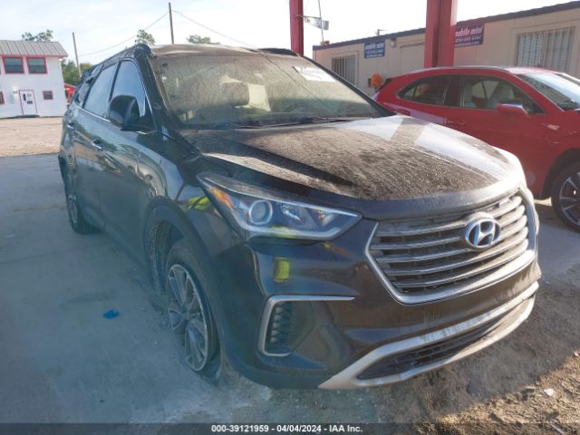 HYUNDAI SANTA FE 2017 km8sm4hf5hu169427