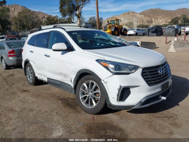 HYUNDAI SANTA FE 2017 km8sm4hf5hu223275