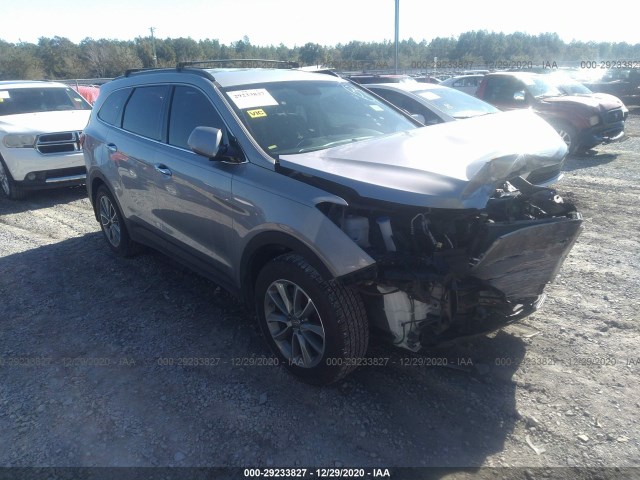 HYUNDAI SANTA FE 2017 km8sm4hf5hu234339