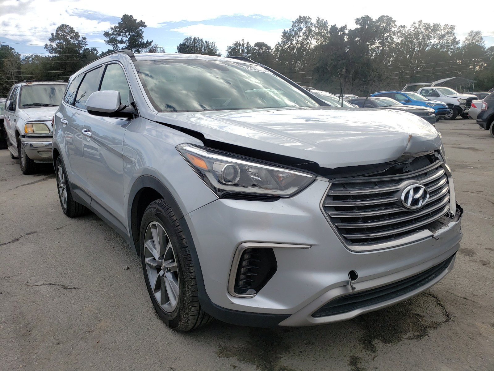 HYUNDAI SANTA FE S 2017 km8sm4hf6hu170022